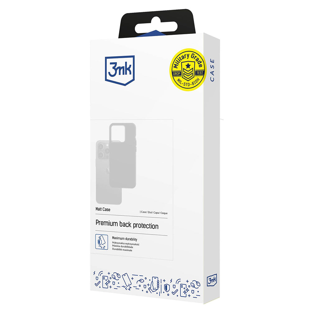 Futrola za Xiaomi Redmi Note 15 Pro 5G, 3MK, Crna Mat