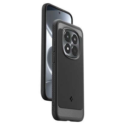 Futrola za Xiaomi Redmi Note 15 Pro 5G, Spigen, Rugged Armor, Crna Mat ACS10460