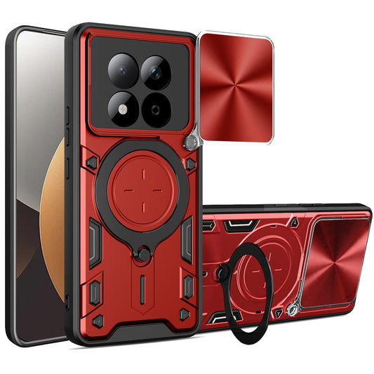 Futrola za Xiaomi Redmi Note 15 Pro 5G, Techsuit, CamGuard Pro, Crvena