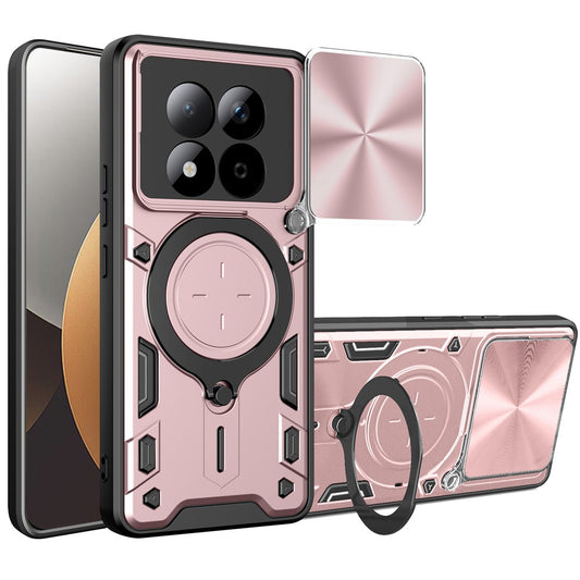 Futrola za Xiaomi Redmi Note 15 Pro 5G, Techsuit, CamGuard Pro, Zlatno Roze