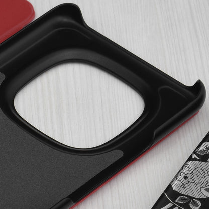 Futrola za Xiaomi Redmi Note 15 Pro 5G, Techsuit, eFold, Crvena