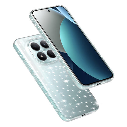 Futrola za Xiaomi Redmi Note 15 Pro 5G, Techsuit, SparkleSkin, Transparentna