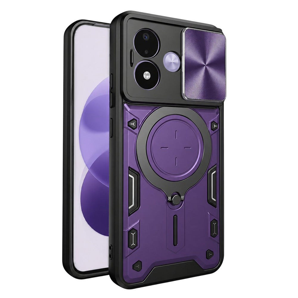 Maska za Xiaomi Redmi Note 17 4G / Note 17 5G, Techsuit, CamGuard Pro, ljubičasta