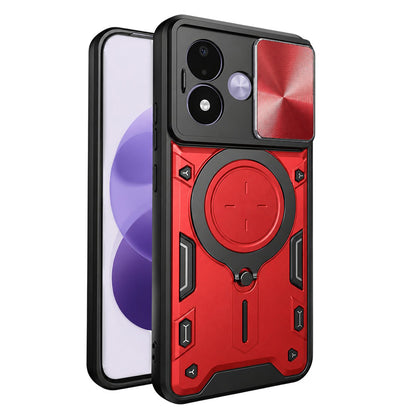 Maska za Xiaomi Redmi Note 17 4G / Note 17 5G, Techsuit, CamGuard Pro, crvena