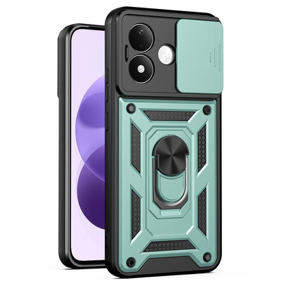 Maska za Xiaomi Redmi Note 17 4G / Note 17 5G, Techsuit, CamShield, zelena