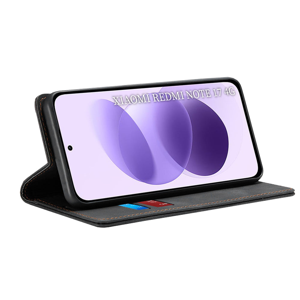 Futrola za Xiaomi Redmi Note 17 4G / Note 17 5G, Techsuit, Confy, crna