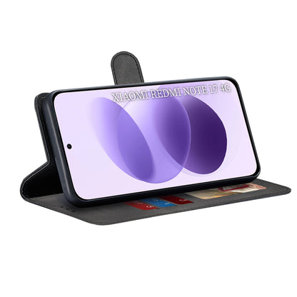 Futrola za Xiaomi Redmi Note 17 4G / Note 17 5G, Techsuit, Diary Book, crna