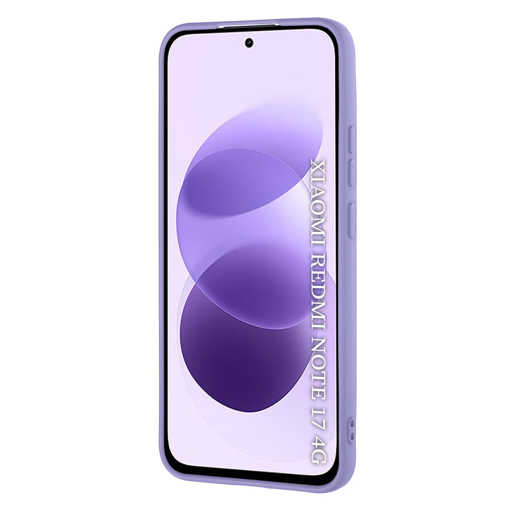 Maska za Xiaomi Redmi Note 17 4G / Note 17 5G, Techsuit, SoftFlex, svetloljubičasta
