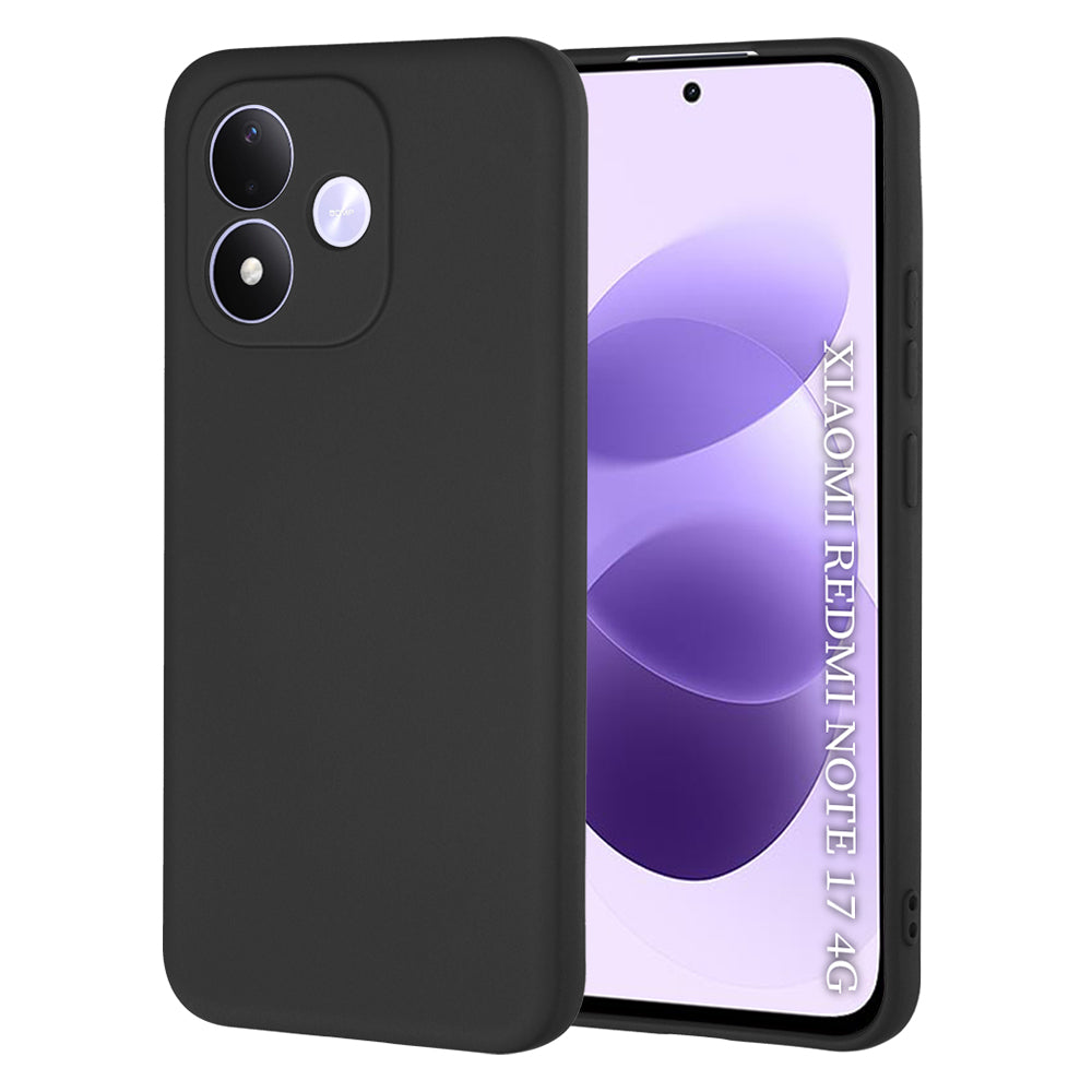 Futrola za Xiaomi Redmi Note 17 4G / Note 17 5G, Techsuit, SoftFlex, Crna