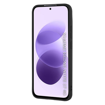 Futrola za Xiaomi Redmi Note 17 4G / Note 17 5G, Techsuit, SoftFlex, Crna