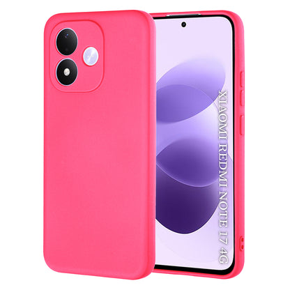 Futrola za Xiaomi Redmi Note 17 4G / Note 17 5G, Techsuit, SoftFlex, tamnoružičasta