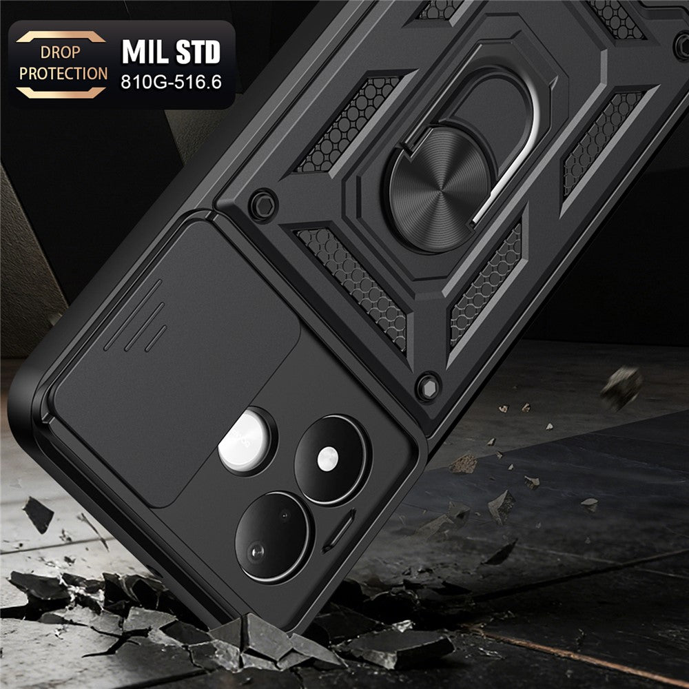 Maska za Xiaomi Redmi Note 17 Pro Max, Techsuit, CamShield, crna