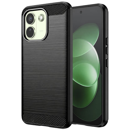 Futrola za Xiaomi Redmi Note 17 Pro Max, Techsuit, Karbon, Crna