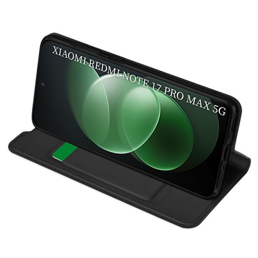 Futrola za Xiaomi Redmi Note 17 Pro Max, Techsuit, Magskin Book, Crna