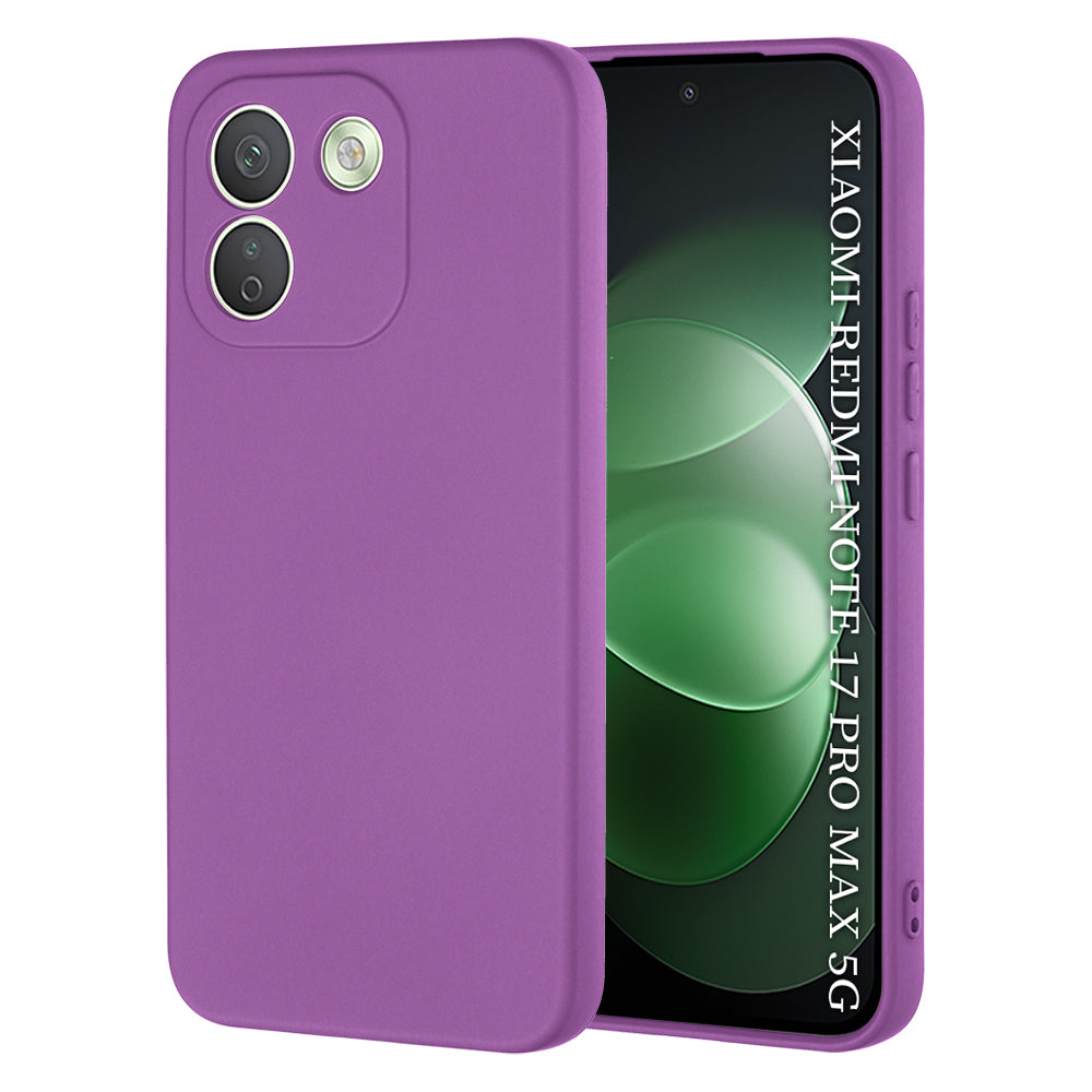 Maska za Xiaomi Redmi Note 17 Pro Max, Techsuit, SoftFlex, ljubičasta