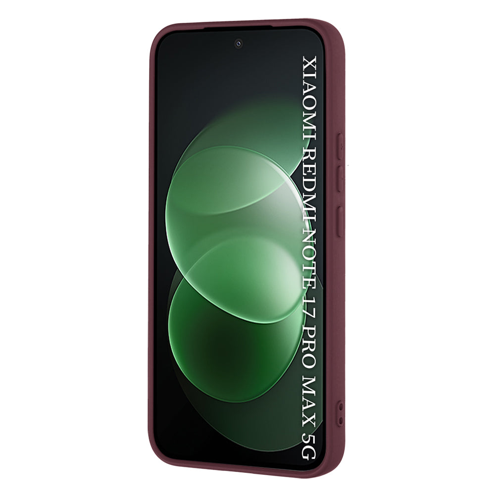 Futrola za Xiaomi Redmi Note 17 Pro Max, Techsuit, SoftFlex, bordo