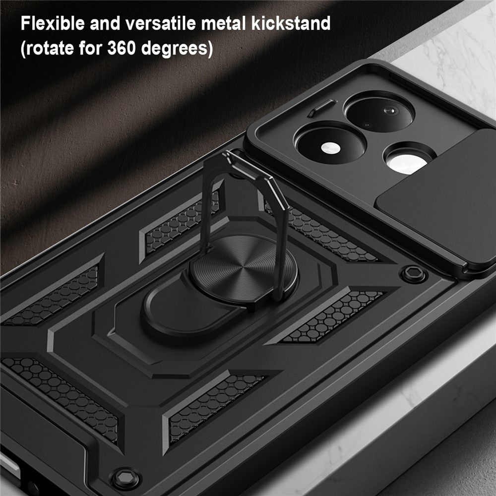 Maska za Xiaomi Redmi Note 17 Pro, Techsuit, CamShield, crna