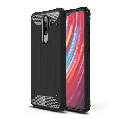 Futrola za Xiaomi Redmi Note 8 Pro, Techsuit, Hybrid Armor, Crna