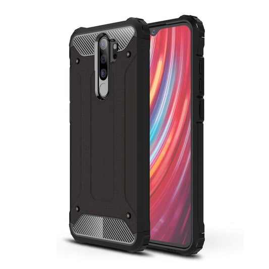 Futrola za Xiaomi Redmi Note 8 Pro, Techsuit, Hybrid Armor, Crna
