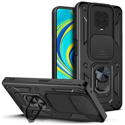 Futrola za Xiaomi Redmi Note 9S / Note 9 Pro / Note 9 Pro Max, Techsuit, CamShield, Crna