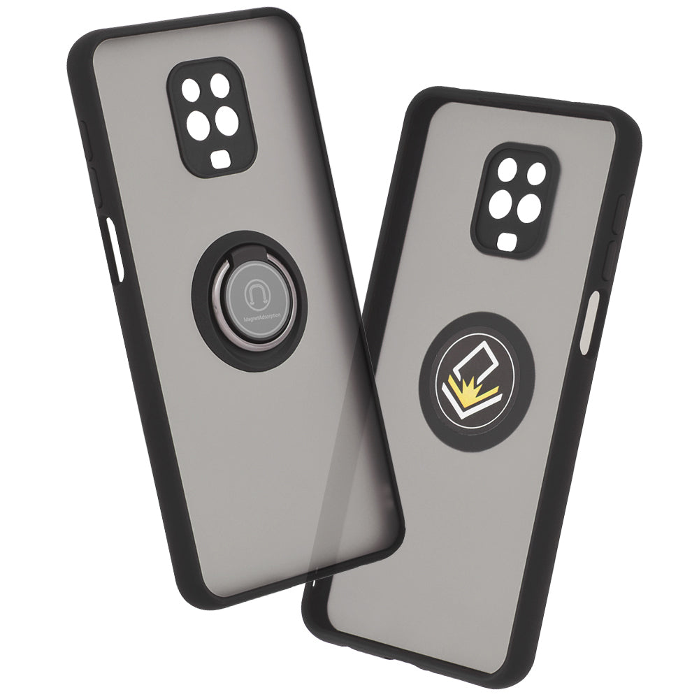 Futrola za Xiaomi Redmi Note 9S / Note 9 Pro / Note 9 Pro Max, Techsuit, Glinth, Crna