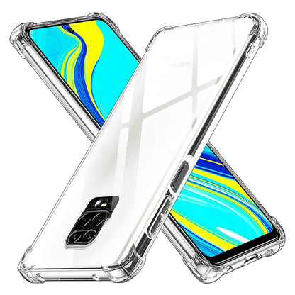 Futrola za Xiaomi Redmi Note 9S / Note 9 Pro / Note 9 Pro Max, Techsuit, Shockproof Clear, Providna