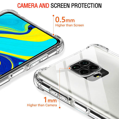 Futrola za Xiaomi Redmi Note 9S / Note 9 Pro / Note 9 Pro Max, Techsuit, Shockproof Clear, Providna