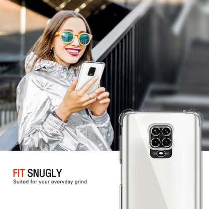 Futrola za Xiaomi Redmi Note 9S / Note 9 Pro / Note 9 Pro Max, Techsuit, Shockproof Clear, Providna