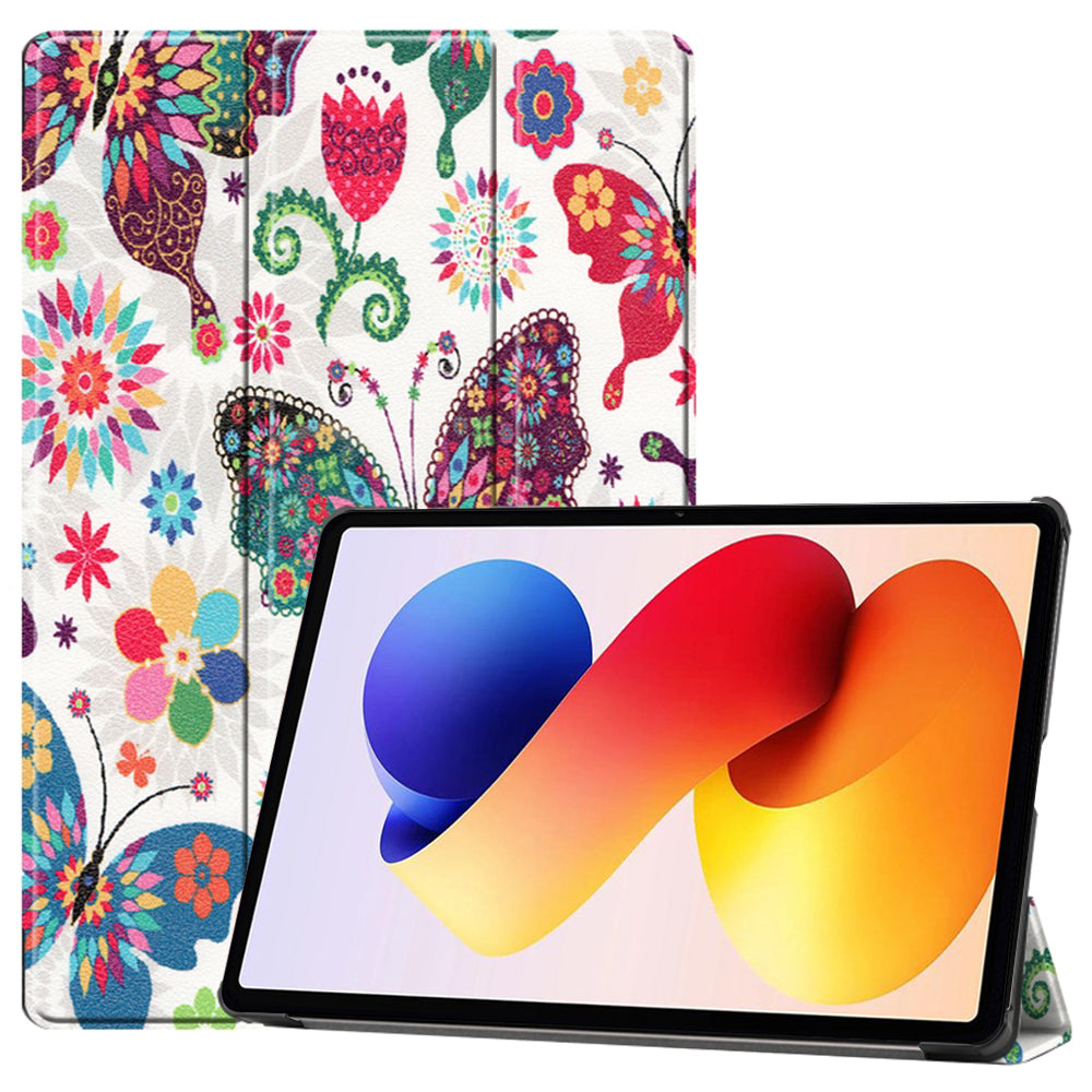 Futrola za Xiaomi Redmi Pad 2 Pro, Techsuit, FoldPro Butterfly, Šareno