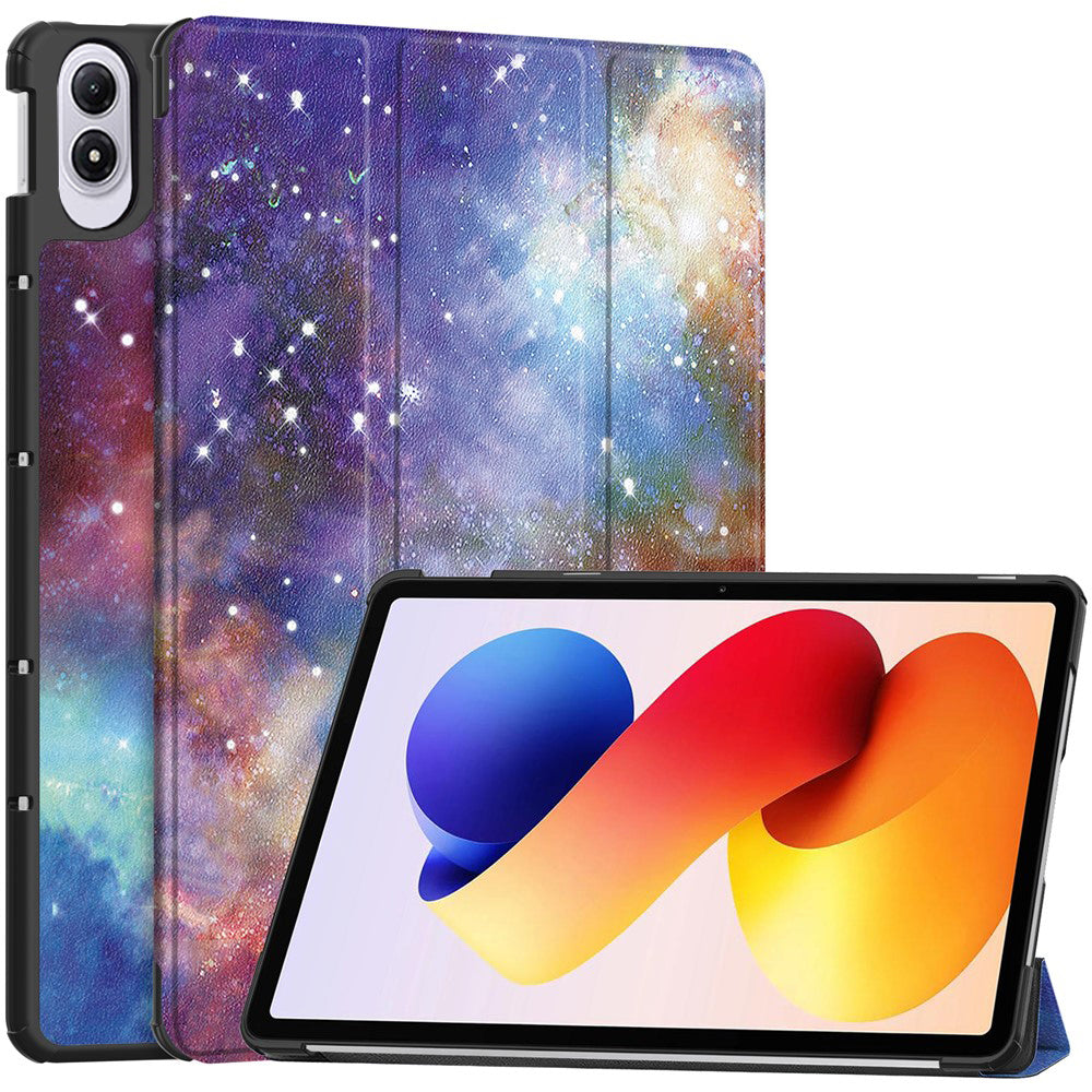 Futrola za Xiaomi Redmi Pad 2 Pro, Techsuit, FoldPro Galaxy, Šareno