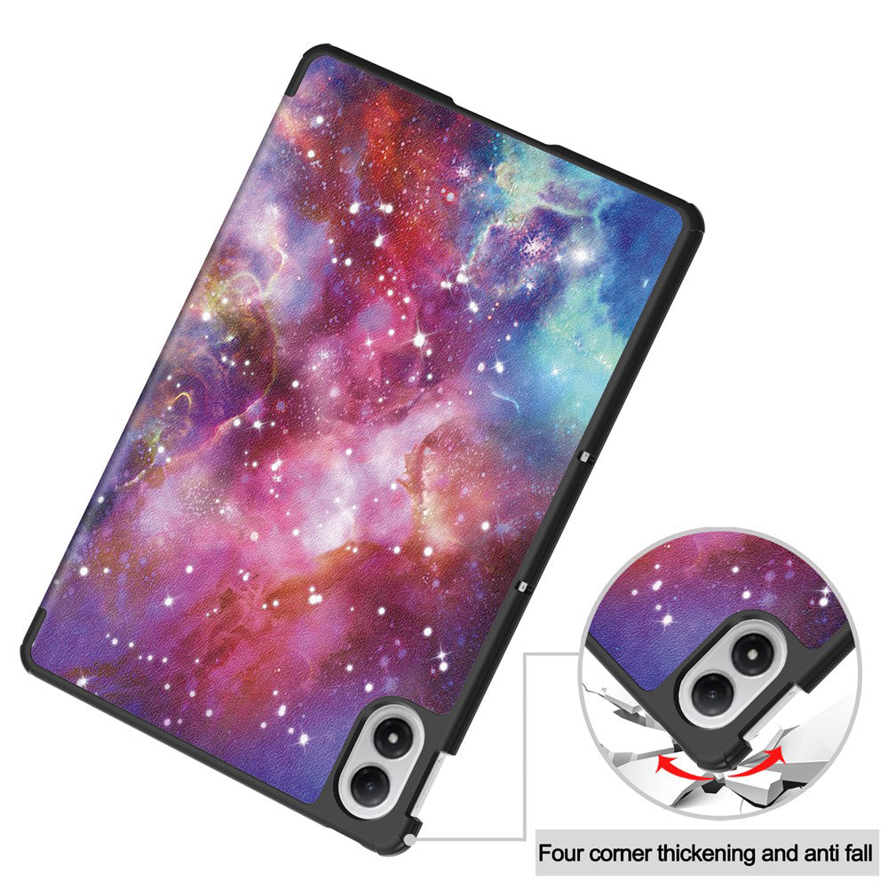 Futrola za Xiaomi Redmi Pad 2 Pro, Techsuit, FoldPro Galaxy, Šareno