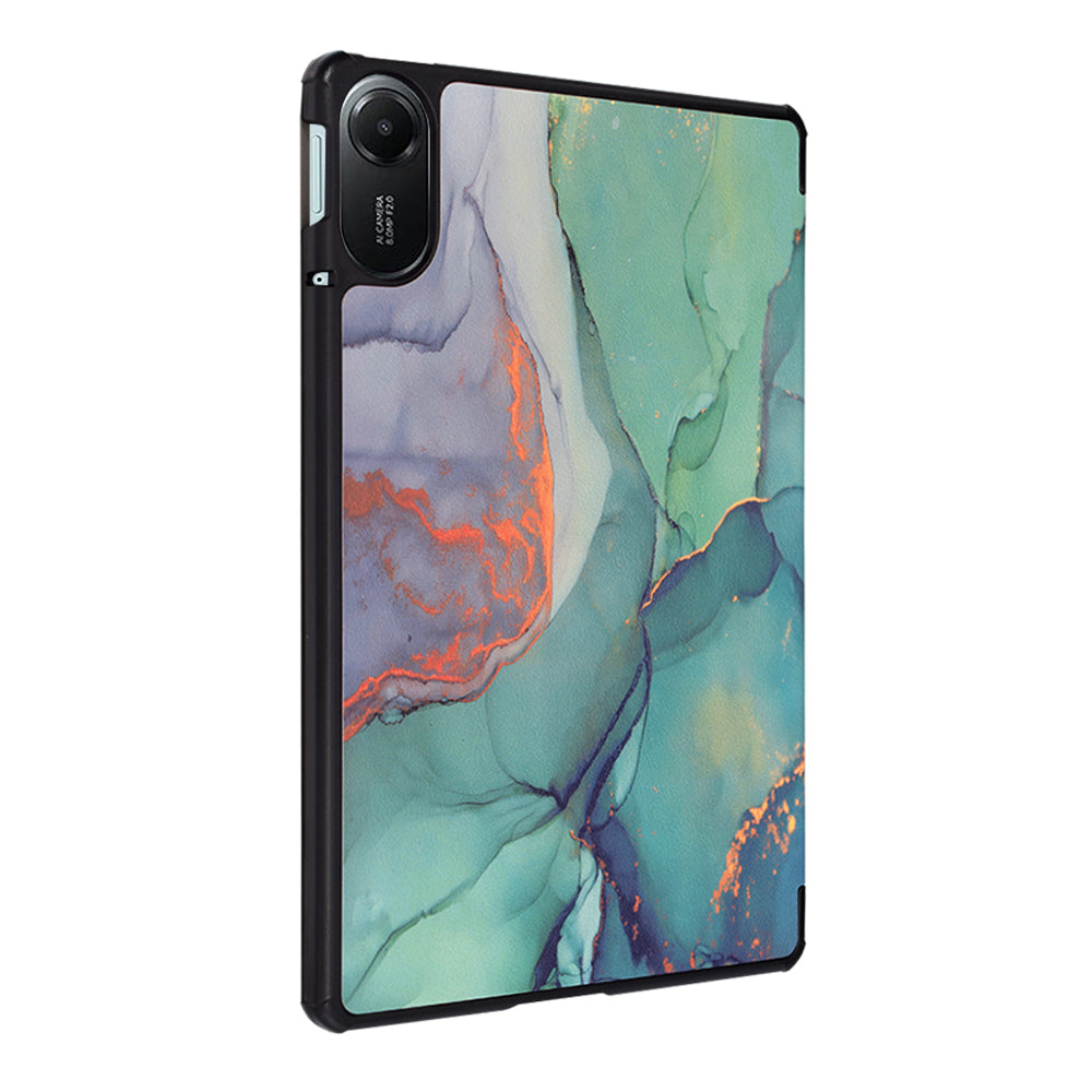 Futrola za Xiaomi Redmi Pad 2, Techsuit, FoldPro Green Time, Multicolor