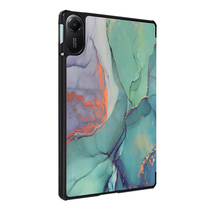 Futrola za Xiaomi Redmi Pad 2, Techsuit, FoldPro Green Time, Multicolor