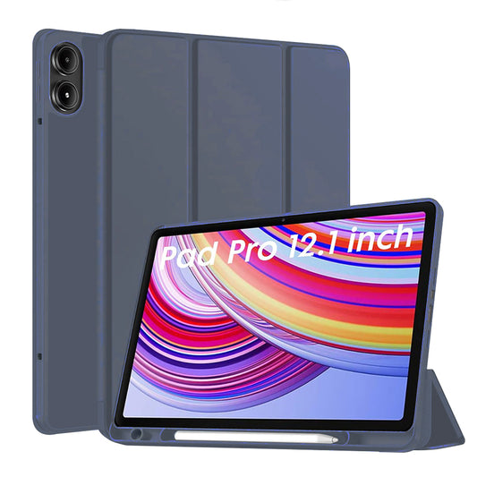 Futrola za Xiaomi Redmi Pad Pro / Pad / Pad Pro 5G, Techsuit, Flex Trifold, Teget