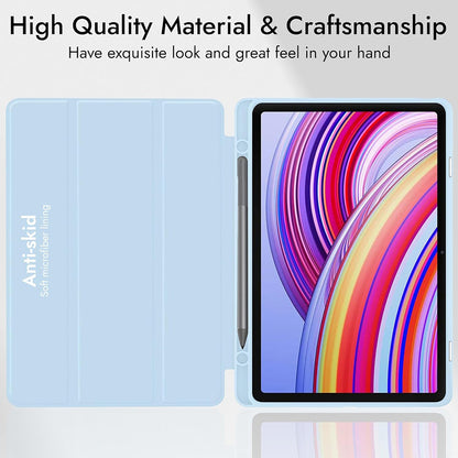 Futrola za Xiaomi Redmi Pad Pro / Pad / Pad Pro 5G, Techsuit, Flex Trifold, Teget