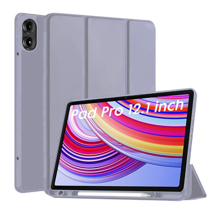 Futrola za Xiaomi Redmi Pad Pro / Pad / Pad Pro 5G, Techsuit, Flex Trifold, Ljubičasta