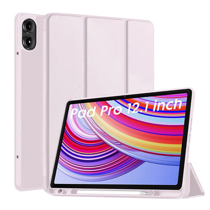 Futrola za Xiaomi Redmi Pad Pro / Pad / Pad Pro 5G, Techsuit, Flex Trifold, Roze