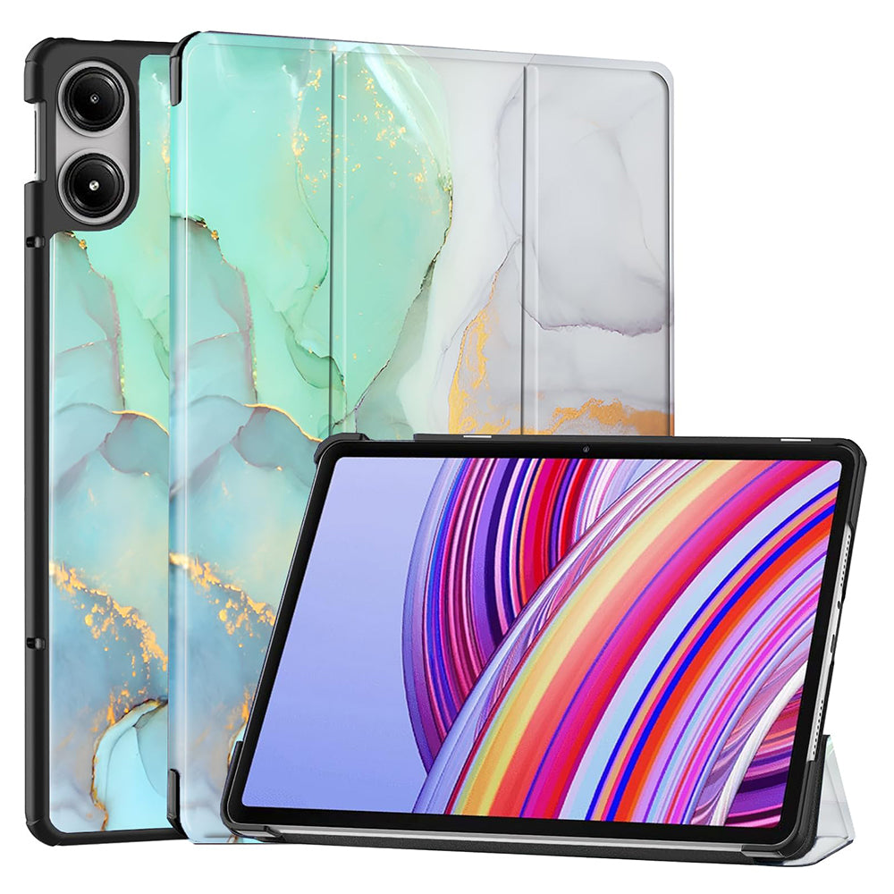 Futrola za Xiaomi Redmi Pad Pro / Pad / Pad Pro 5G, Techsuit, FoldPro Green Time, Multicolor