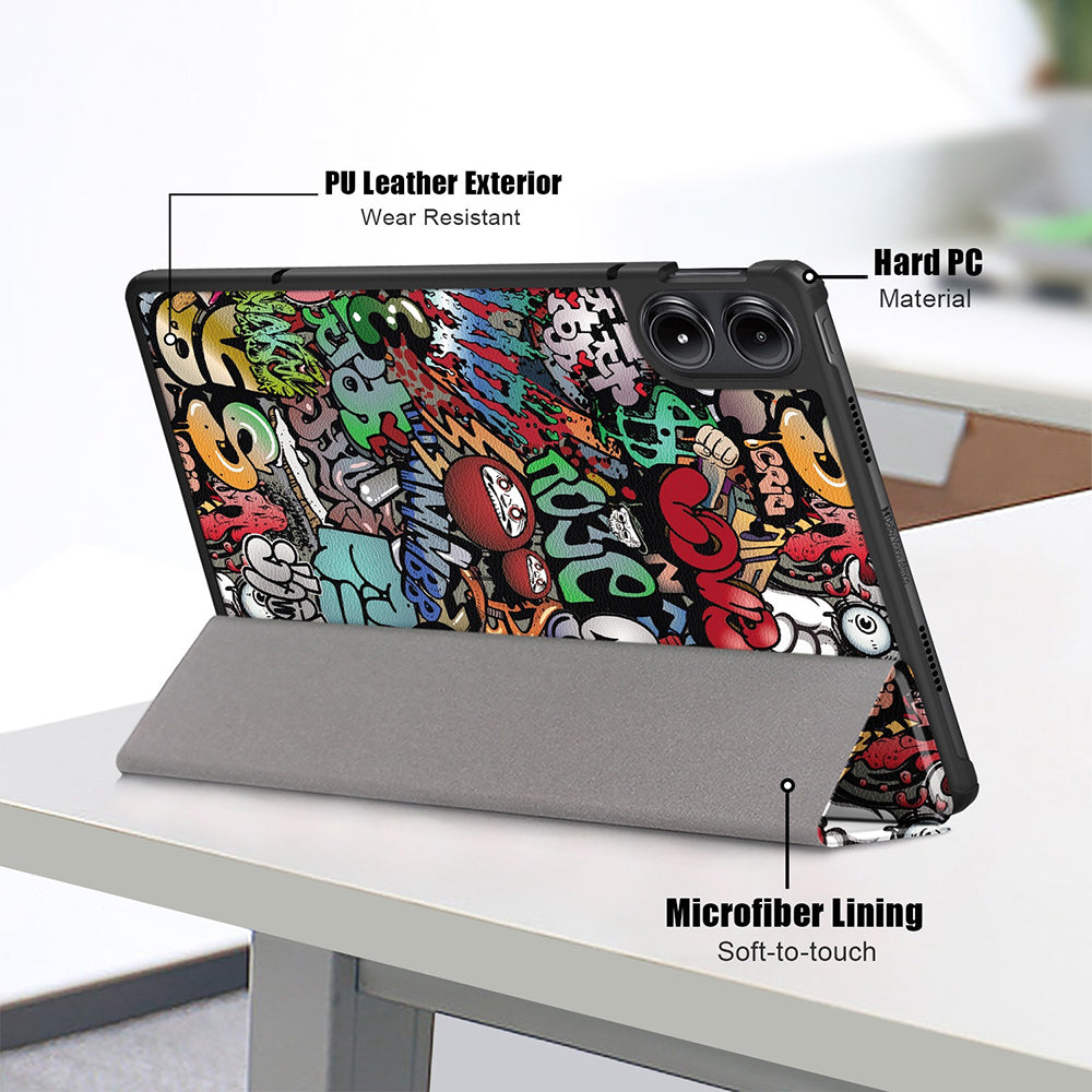 Futrola za Xiaomi Redmi Pad Pro / Pad / Pad Pro 5G, Techsuit, FoldPro Urban Vibe, Multicolor