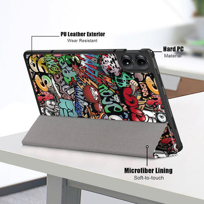 Futrola za Xiaomi Redmi Pad Pro / Pad / Pad Pro 5G, Techsuit, FoldPro Urban Vibe, Multicolor