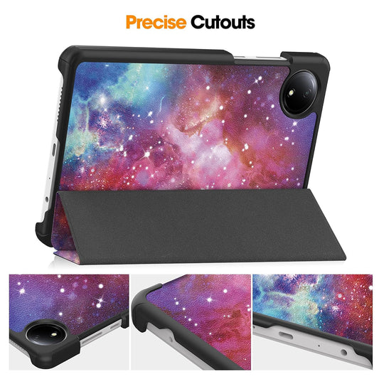 Futrola za Xiaomi Redmi Pad SE 8.7, Techsuit, FoldPro Galaxy, Multicolor