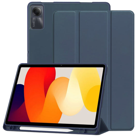Futrola za Xiaomi Redmi Pad SE, Techsuit, Flex Trifold, Tamnoplava