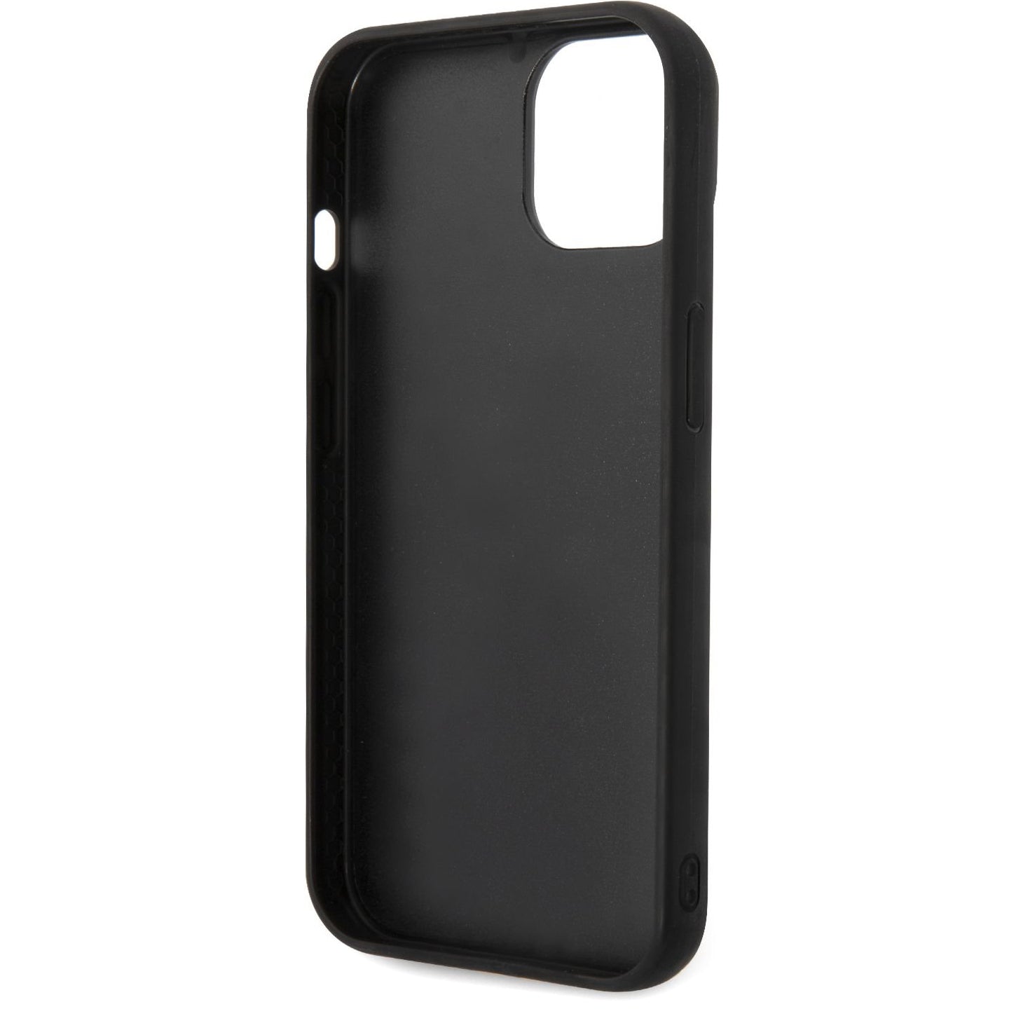 Futrola za Apple iPhone 14 Plus, Karl Lagerfeld, Quilted Puffy Metal Logo, Crna