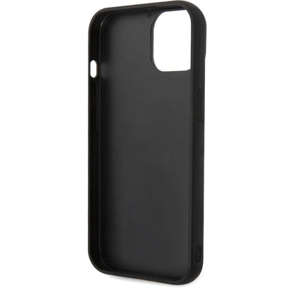 Futrola za Apple iPhone 14 Plus, Karl Lagerfeld, Quilted Puffy Metal Logo, Crna