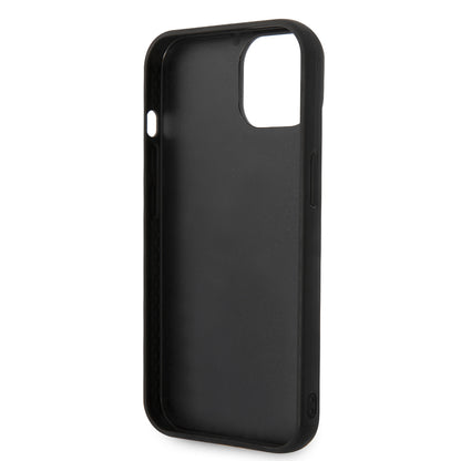 Futrola za Apple iPhone 14 Plus, Karl Lagerfeld, Quilted Puffy Metal Logo, Crna