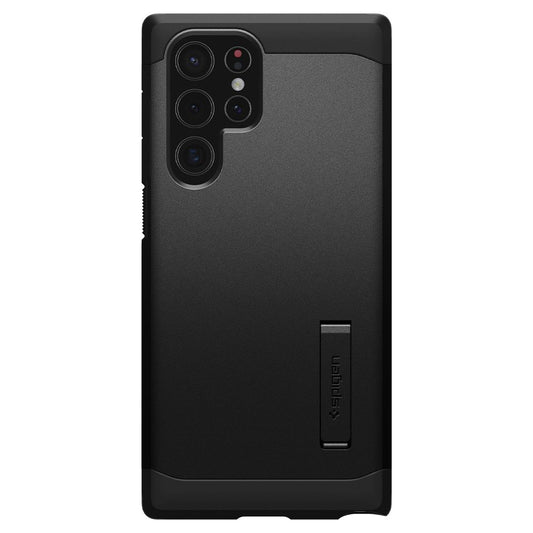 Futrola za Samsung Galaxy S22 Ultra 5G S908, Spigen, Tough Armor, Crna ACS03923