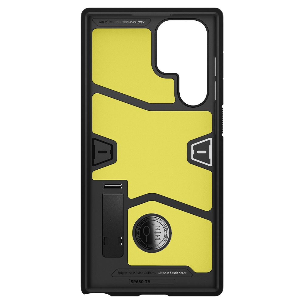 Futrola za Samsung Galaxy S22 Ultra 5G S908, Spigen, Tough Armor, Crna ACS03923