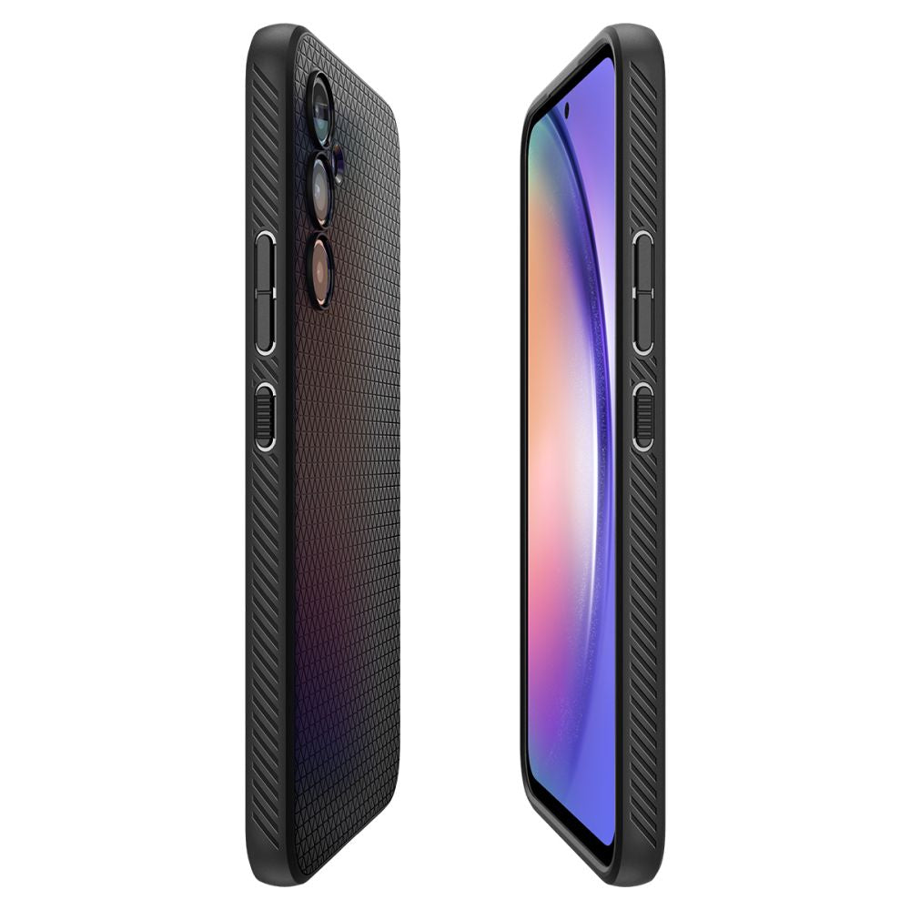 Futrola za Samsung Galaxy A54 A546, Spigen, Liquid Air, Crna ACS05885