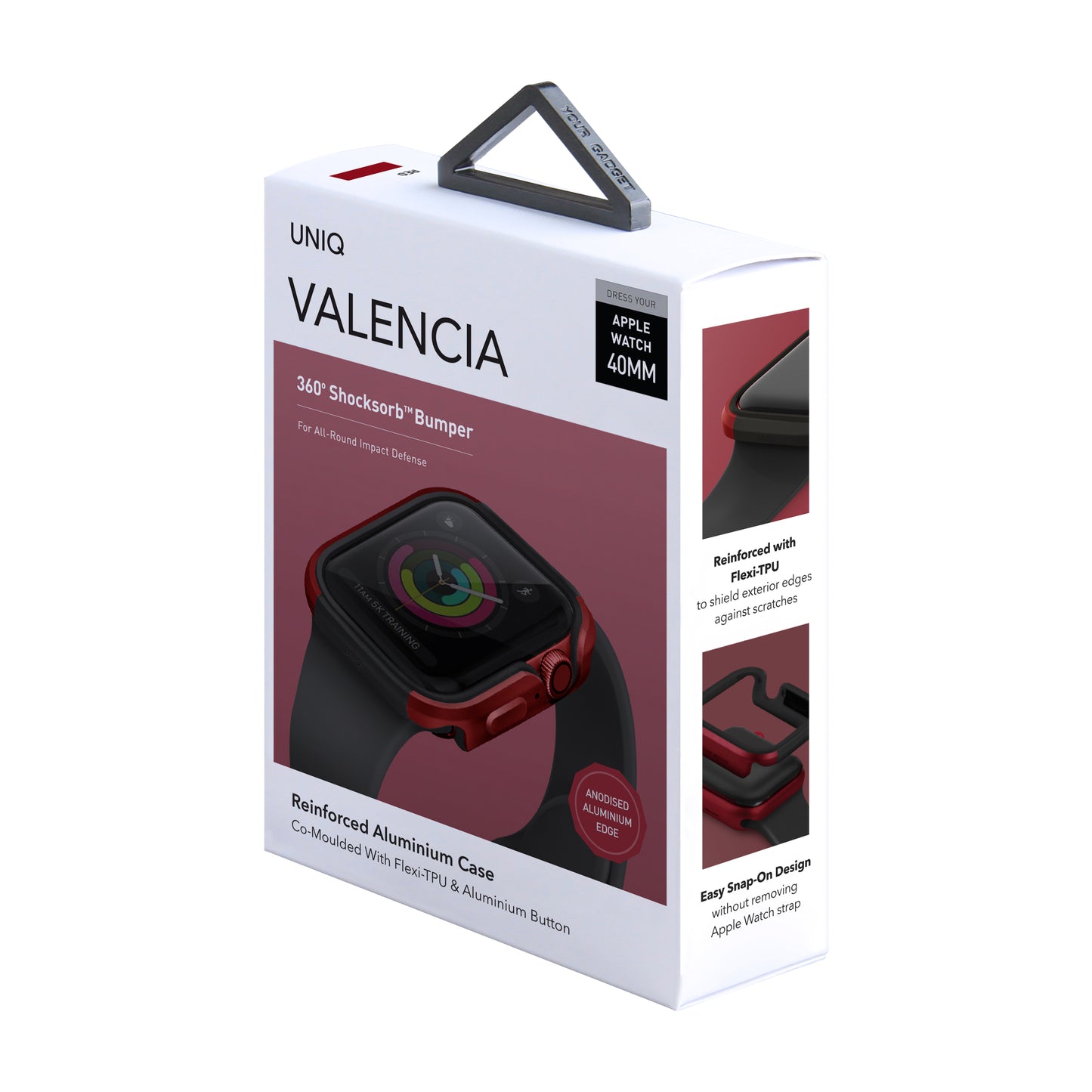 Futrola UNIQ Valencia za Apple Watch 40mm Series, Roza