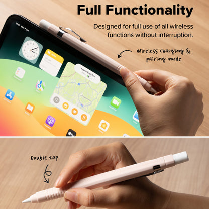 Futrola Ringke Drafting za Apple Pencil Pro / Pencil (Generacija 2), Bela